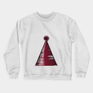 Retro Vinyl Record Party Hat Design No. 963 Crewneck Sweatshirt